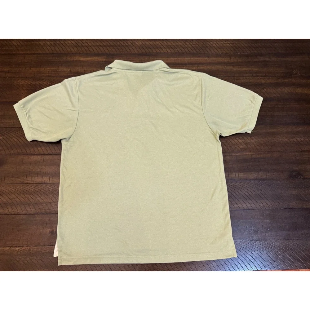 The North Face Sage Green Short Sleeve Polo Shirt Men's‎ Large